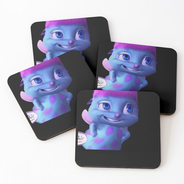 Item preview, Bibble (Fairytopia) Blue and Pink Cartoon Character - Cute Image for Products designed and sold by Gatsbird Design.