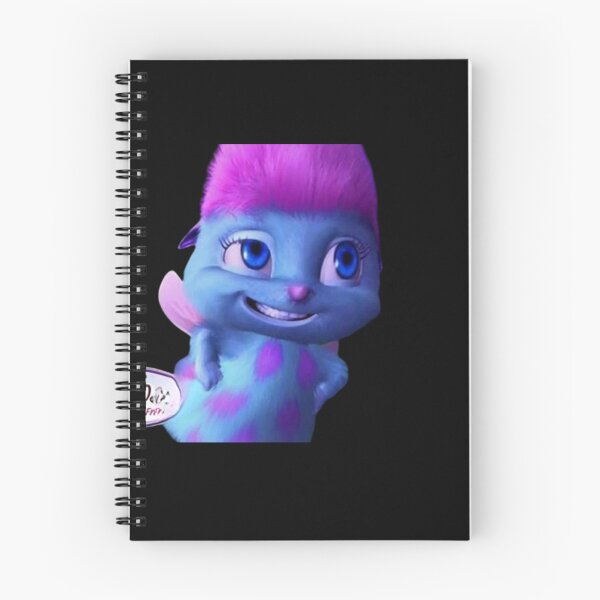 Item preview, Bibble (Fairytopia) Blue and Pink Cartoon Character - Cute Image for Products designed and sold by Gatsbird Design.