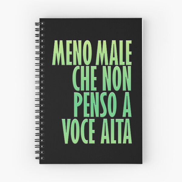 Item preview, Meno male che non penso a voce alta designed and sold by VanillaCream1.