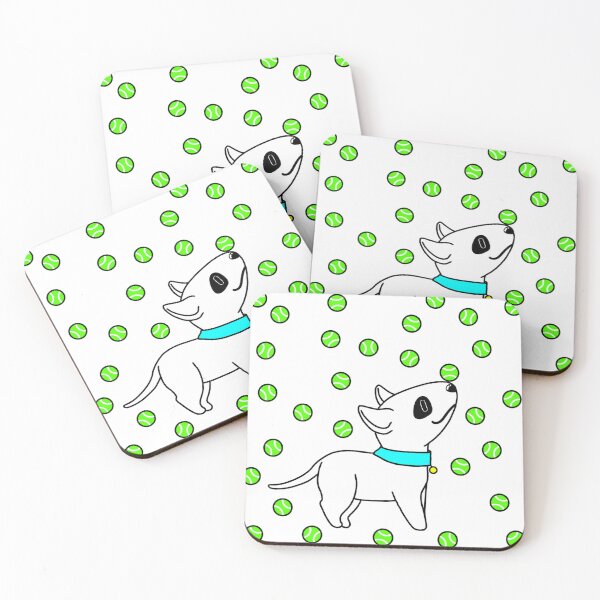 Item preview, Soñar con Fiebre del Bull Terrier designed and sold by Sarah Reed.