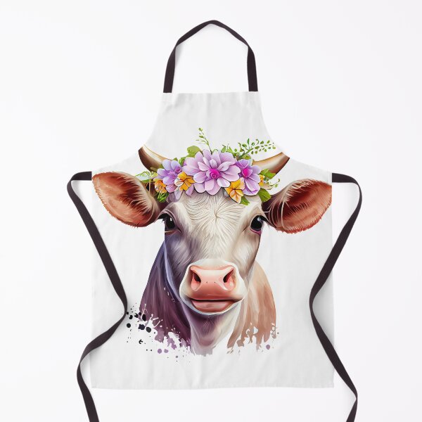 Item preview, Floral Cow designed and sold by ColourCove .