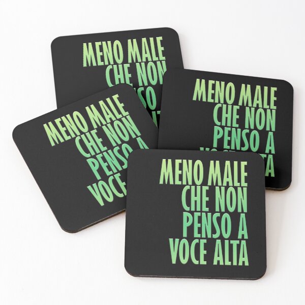 Item preview, Meno male che non penso a voce alta designed and sold by VanillaCream1.