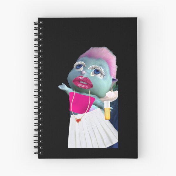 Item preview, Bibble (Fairytopia) Blue and Pink Cartoon Character - Fun Image for Products designed and sold by Gatsbird Design.