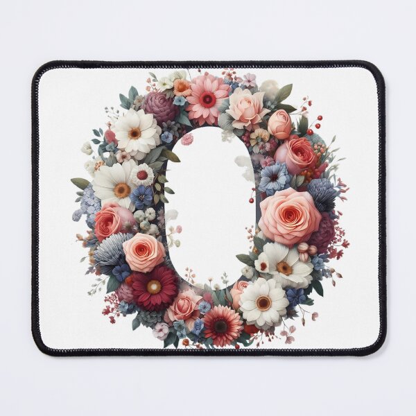 Item preview, Letter “O” containing flowers designed and sold by yeekazar.