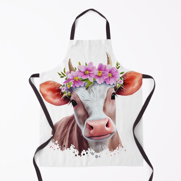 Item preview, Floral Cow designed and sold by ColourCove .