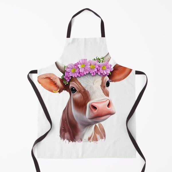 Item preview, Floral Cow designed and sold by ColourCove .