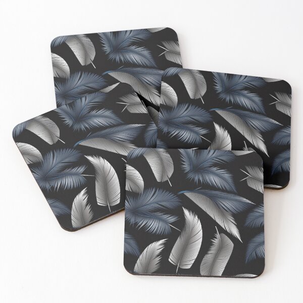 Item preview, RogerPattern - "Blue Palm Leaves: Tranquil Elegance for Wardrobe & Home" designed and sold by RogerPattern.