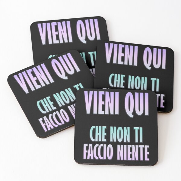 Item preview, Vieni qui che non ti faccio niente designed and sold by VanillaCream1.