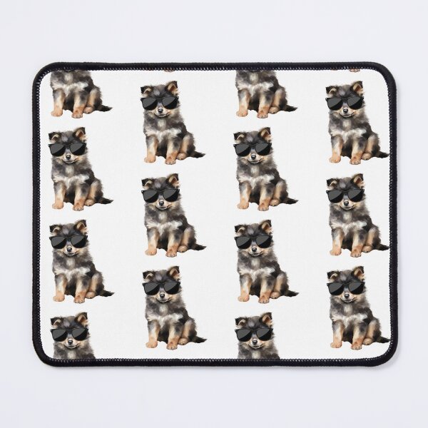 Item preview, Finnish Lapphund Puppy Wearing Sunglasses designed and sold by TheAnimalZ00.
