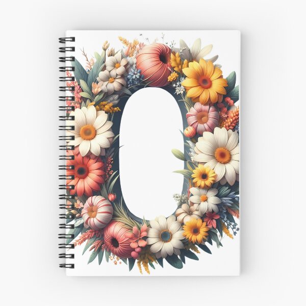 Item preview, Letter “O” containing flowers designed and sold by yeekazar.