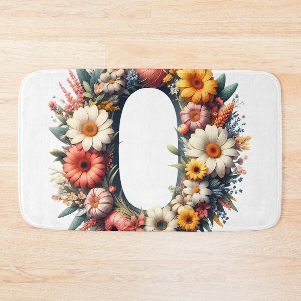Item preview, Letter “O” containing flowers designed and sold by yeekazar.
