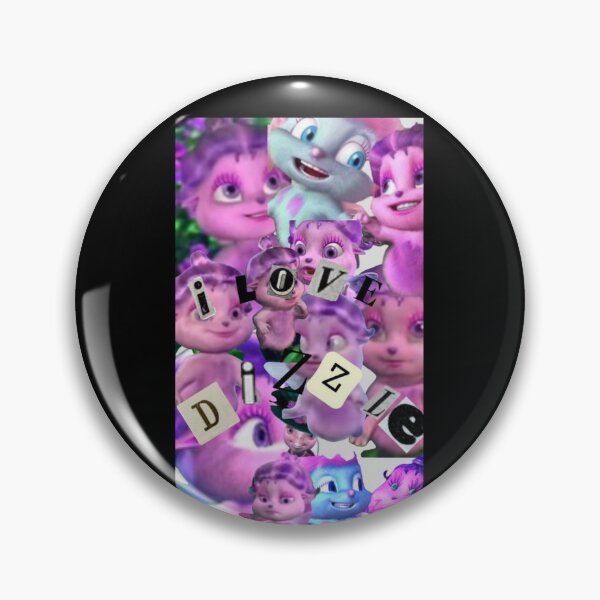 Item preview, Bibble (Fairytopia) Blue and Pink Cartoon Character Print designed and sold by Gatsbird Design.