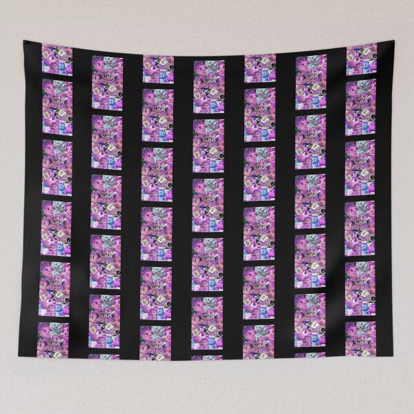 Item preview, Bibble (Fairytopia) Blue and Pink Cartoon Character Print designed and sold by Gatsbird Design.