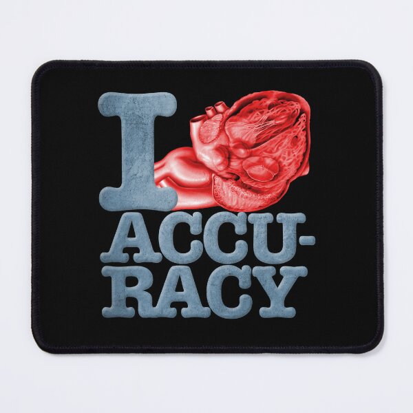Item preview, I heart accuracy. v.5 designed and sold by x1brett.