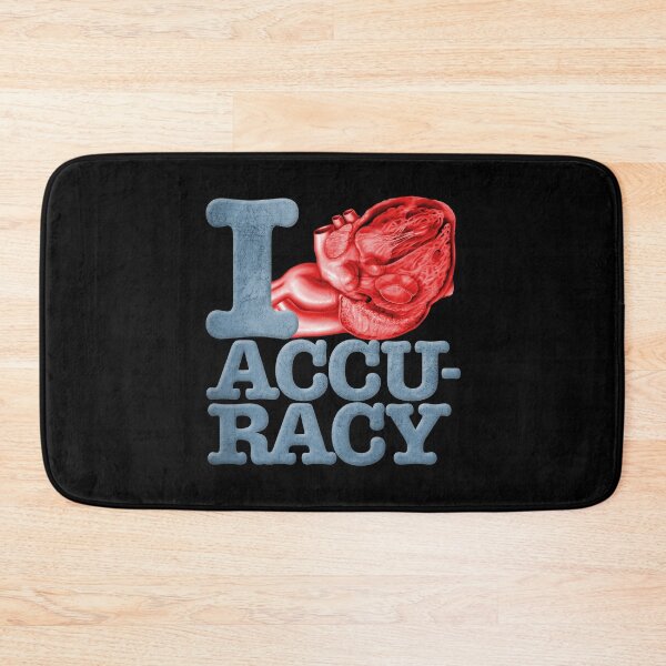 Item preview, I heart accuracy. v.5 designed and sold by x1brett.