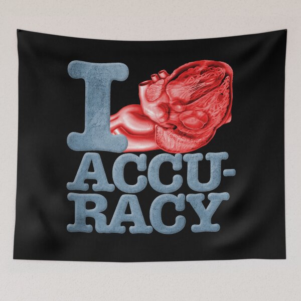 Item preview, I heart accuracy. v.5 designed and sold by x1brett.