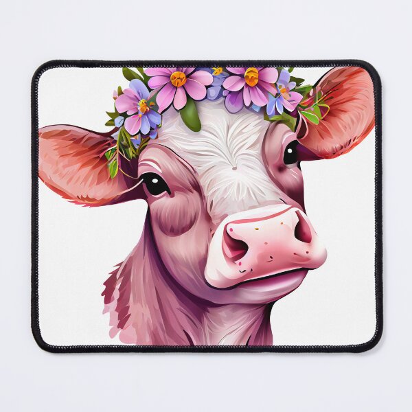 Item preview, Floral Cow designed and sold by ColourCove .