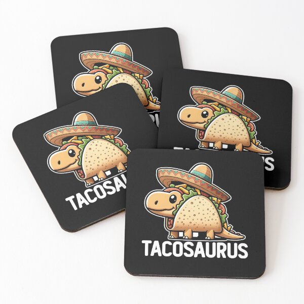 Item preview, Tacosaurus Cute Dinosaur designed and sold by DetourShirts.