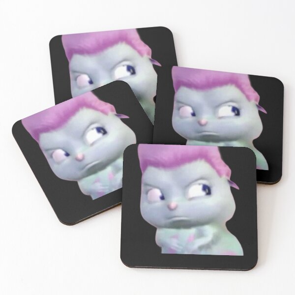 Item preview, Bibble (Fairytopia) Blue and Pink Cartoon Character - Printed Product Image designed and sold by Gatsbird Design.