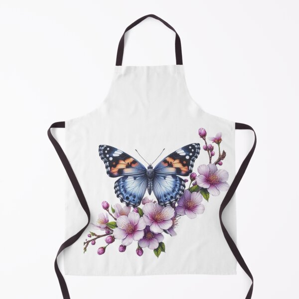 Item preview, “Spring Awakening: A Butterfly in a Field of Sakura Flowers” designed and sold by CHRIST5000.