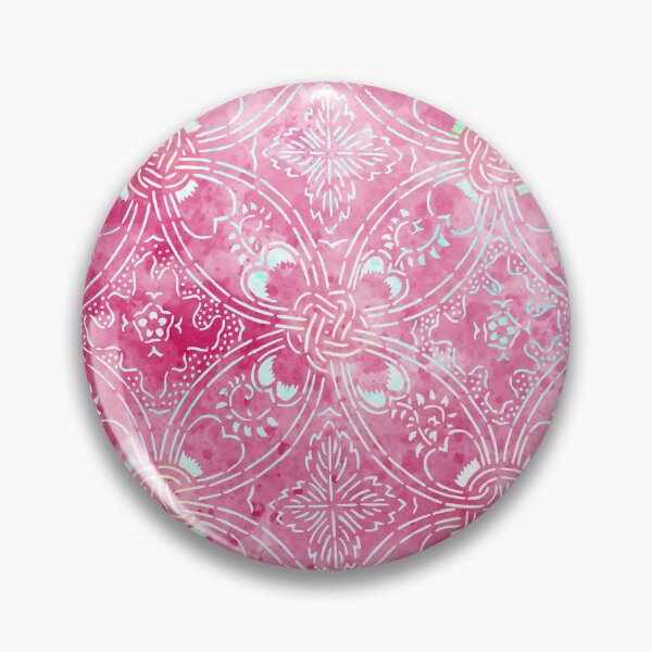 Item preview, Shippo Japanese Katagami Pink designed and sold by recoverytree.