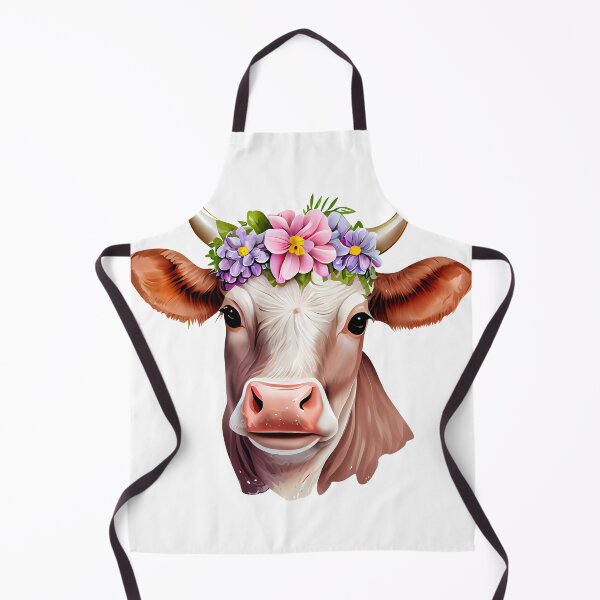 Item preview, Floral Cow designed and sold by ColourCove .