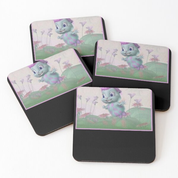 Item preview, Bibble (Fairytopia) Blue and Pink Cartoon Character - Vibrant Image for Print Products designed and sold by Gatsbird Design.