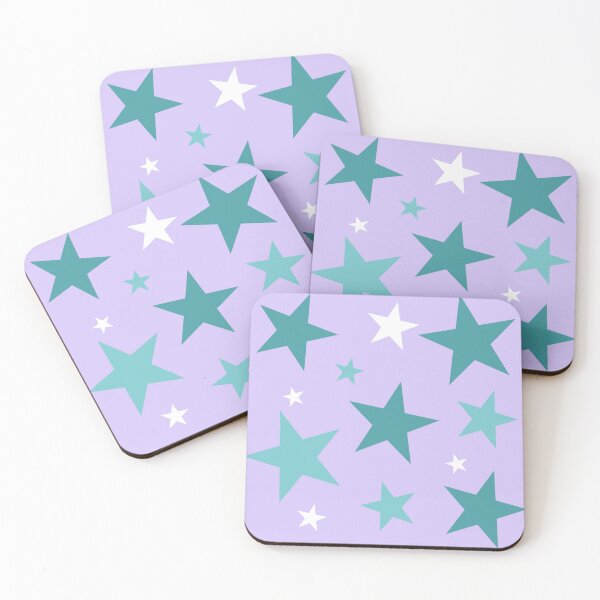 Item preview, Pastel Stars on Purple  designed and sold by CreepingWillow.