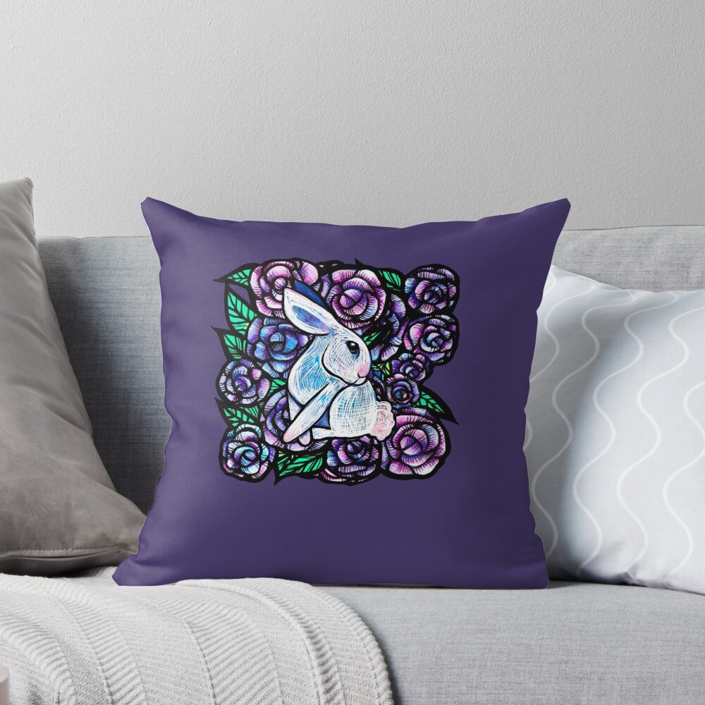 Item preview, Throw Pillow designed and sold by Boogiemonst.