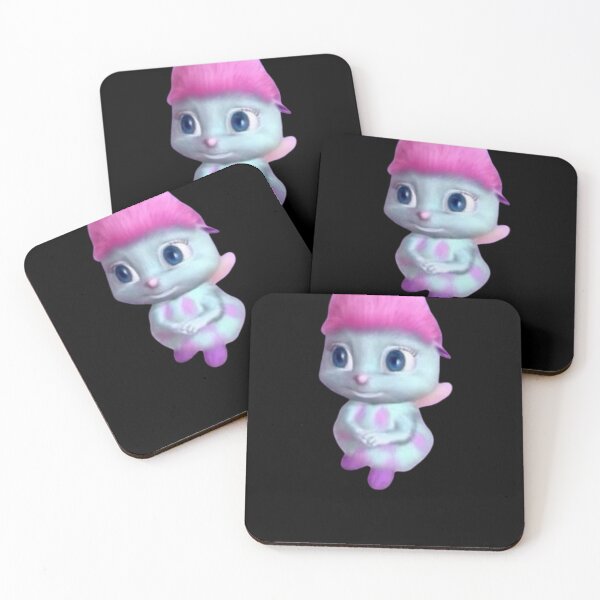 Item preview, Bibble (Fairytopia) Blue and Pink Cartoon Character - Fun Image for Products designed and sold by Gatsbird Design.