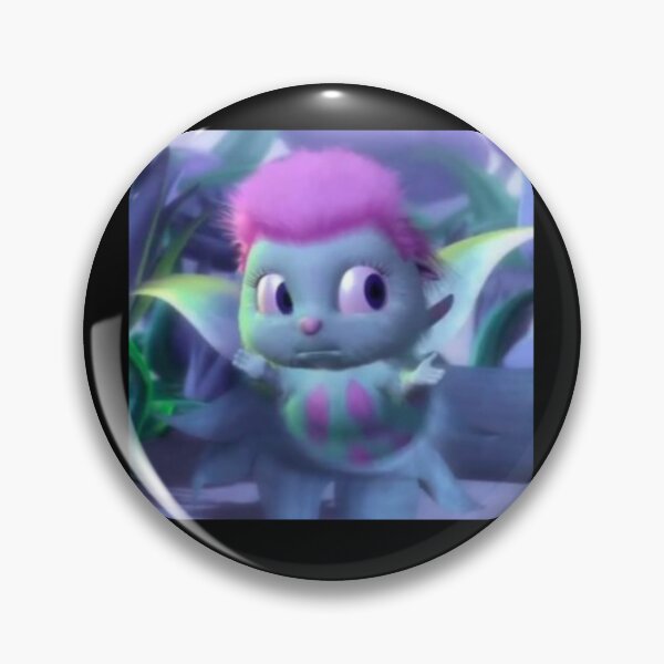 Item preview, Bibble (Fairytopia) Blue and Pink Cartoon Character - Vibrant Image Print Design designed and sold by Gatsbird Design.