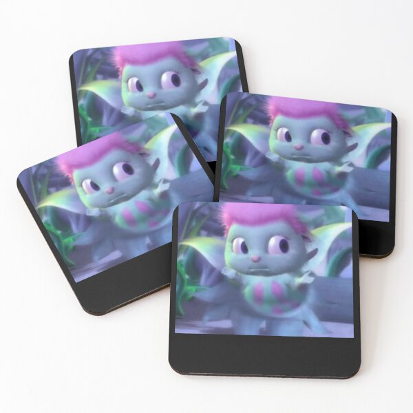 Item preview, Bibble (Fairytopia) Blue and Pink Cartoon Character - Vibrant Image Print Design designed and sold by Gatsbird Design.