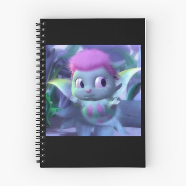 Item preview, Bibble (Fairytopia) Blue and Pink Cartoon Character - Vibrant Image Print Design designed and sold by Gatsbird Design.