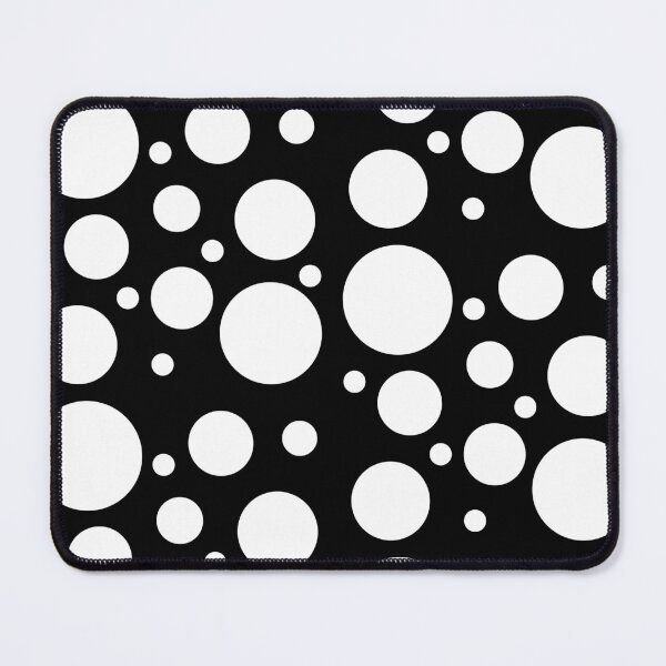 Item preview, White Bubbles on Black designed and sold by CreepingWillow.