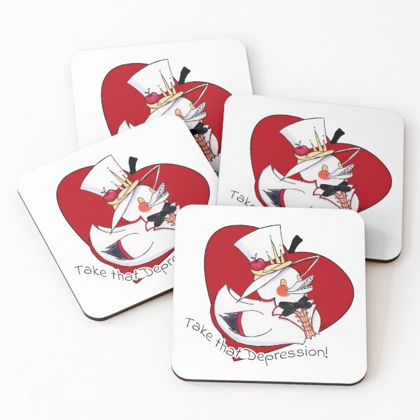 Item preview, Hazbin Hotel: Lucifer Rubber Duck designed and sold by ImagineMeraki.