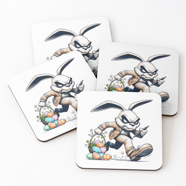 Item preview, Eggspress Delivery: The Angry Rabbit Edition designed and sold by Ayman Toumarti.