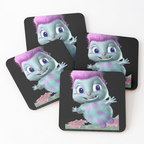 Item preview, Bibble (Fairytopia) Blue and Pink Cartoon Character - Premium Printed Products designed and sold by Gatsbird Design.