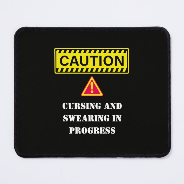 Item preview, Caution - Cursing hazard designed and sold by Redstreak12.