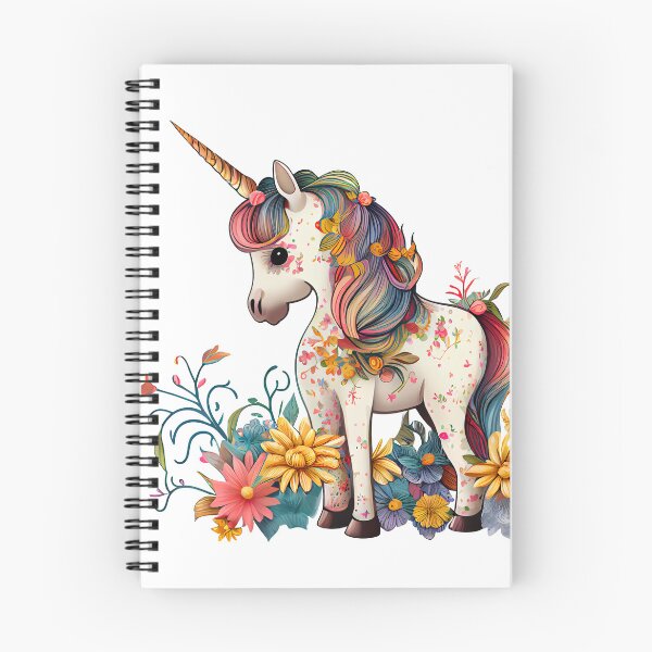 Item preview, Floral Unicorn designed and sold by ColourCove .