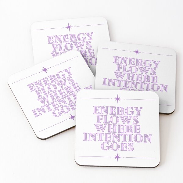 Item preview, Energy Flows Where Intention Goes designed and sold by notastranger.