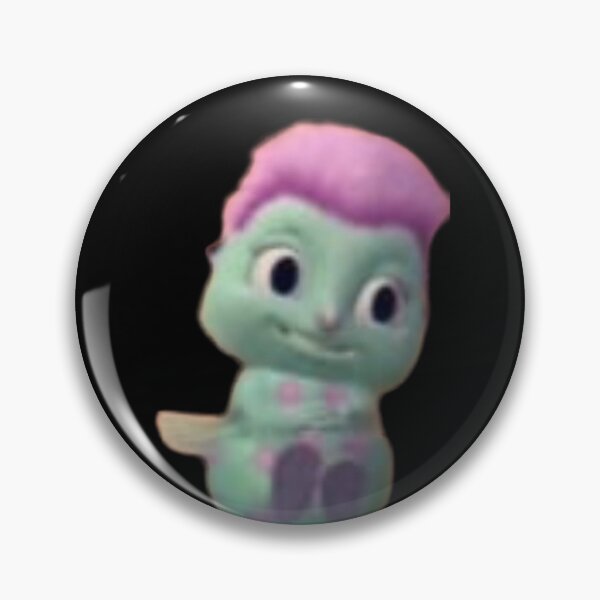 Item preview, Bibble (Fairytopia) Blue and Pink Cartoon Character Print designed and sold by Gatsbird Design.