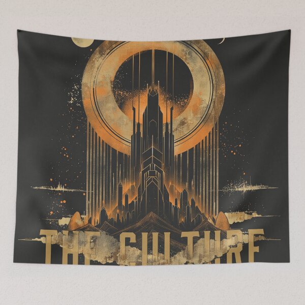 Item preview, The Culture Sci-Fi Series T-Shirt designed and sold by DW3WD.