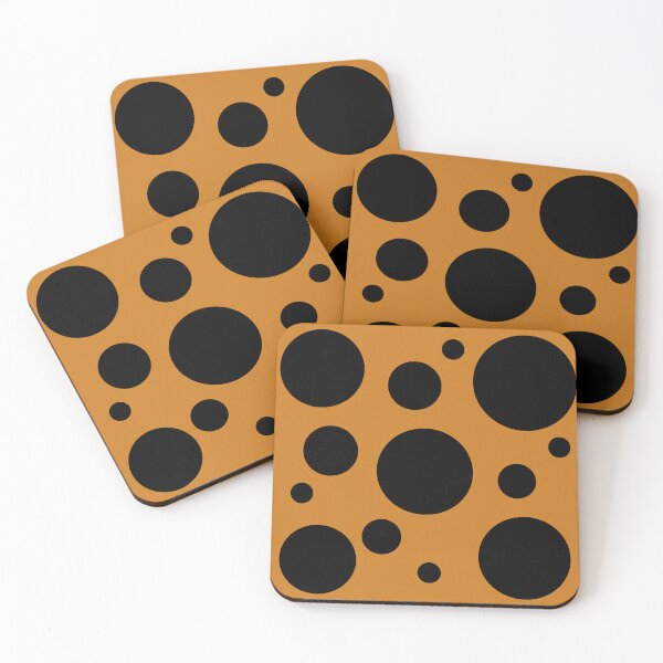 Item preview, Black Bubbles on Orange designed and sold by CreepingWillow.