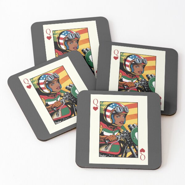 Item preview, Biker Queen of Hearts designed and sold by rogue-design.