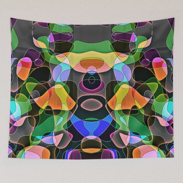 Item preview, Abstraction entangled designed and sold by Gluecknika.