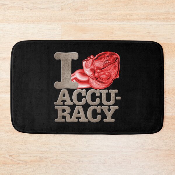 Item preview, I heart accuracy. v.6 designed and sold by x1brett.