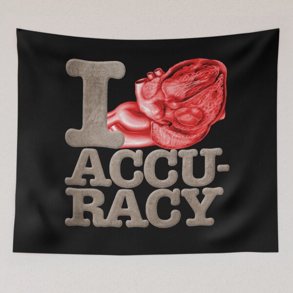 Item preview, I heart accuracy. v.6 designed and sold by x1brett.