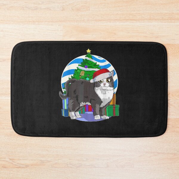 Item preview, Uxedo Cat Funny Santa Christmas Ree Decor  designed and sold by EJRWcxhoYKM5.