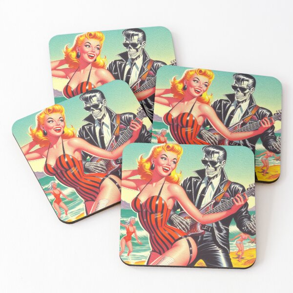 Artikelvorschau, Strand-Rockabilly entworfen und verkauft von PulpVintage.