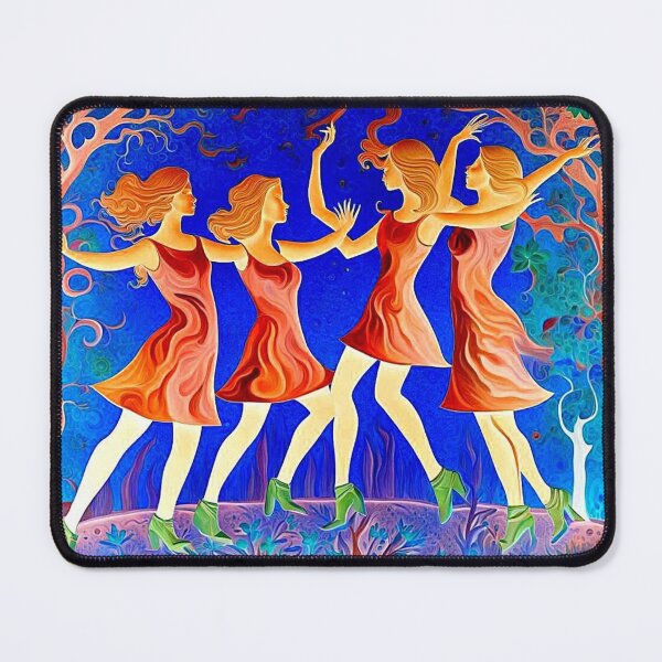 Item preview, Dancers Of The Blue Night designed and sold by Owl-o-the-wisp.
